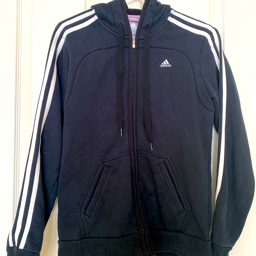 Adidas 3-STRIPES FULL-ZIP HOODIE for women